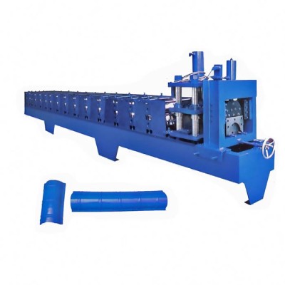 Aluminum Steel Zinc Ridge Cap Roof Forming Machine